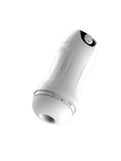 Masturbateur Deluxe USB, 10 modes de vibration et 3 modes de succions 