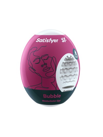 Oeuf masturbateur flexible Bubble Satisfyer 
