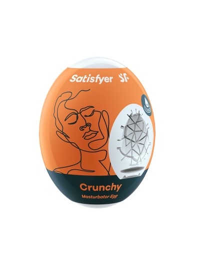 Oeuf masturbateur flexible Crunchy Satisfyer 