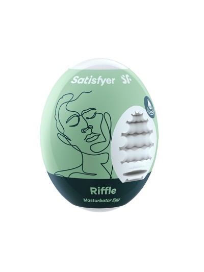 Oeuf masturbateur flexible Riffle Satisfyer 