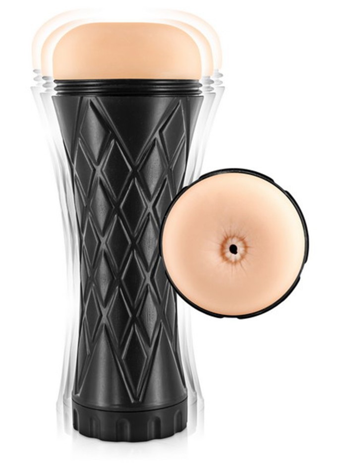 Masturbateur vibrant anus réaliste Real Body 