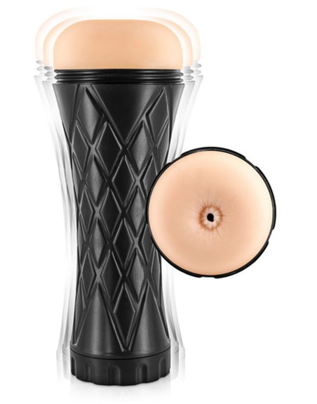 Masturbateur vibrant anus réaliste Real Body 