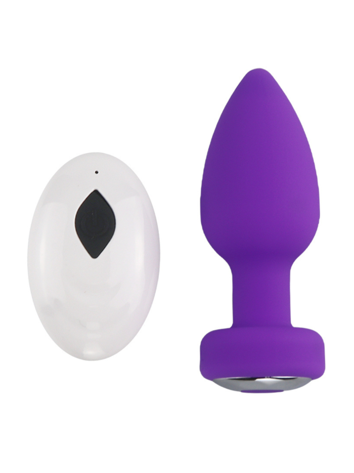 Plug Anal Vibrant Télécommandé SHAKY Violet
