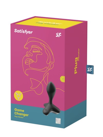 Vibromasseur anal USB noir Game Changer Satisfyer 