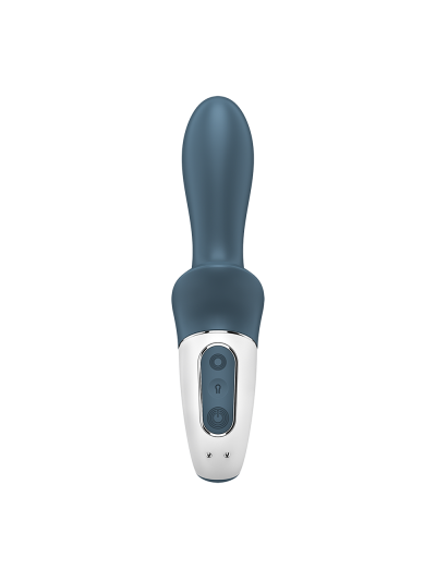 Vibromasseur gonflable anal gris USB Air Pump Booty 2 Satisfyer 