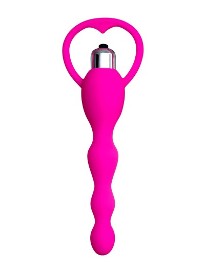 Chapelet anal rose vibrant 