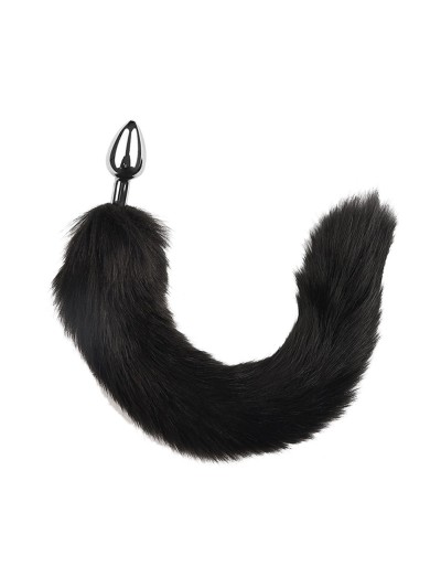 Plug interchangeable aluminium avec queue noire souple 