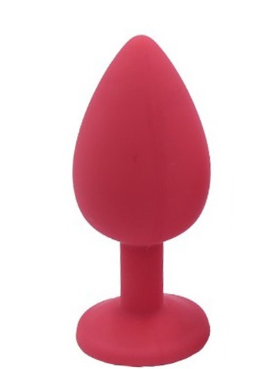 Plug rouge bijou cristal Medium CHERRY 