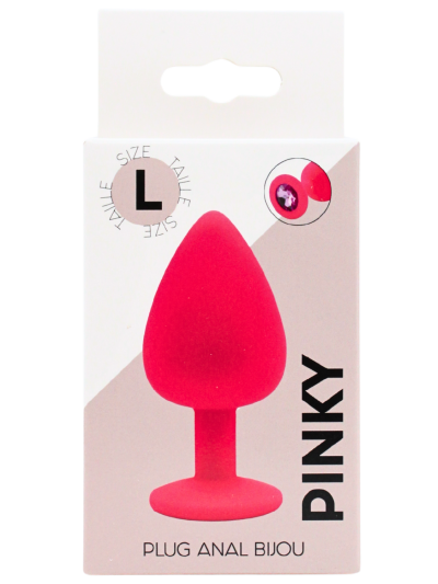 Plug bijou rose Large PINKY 