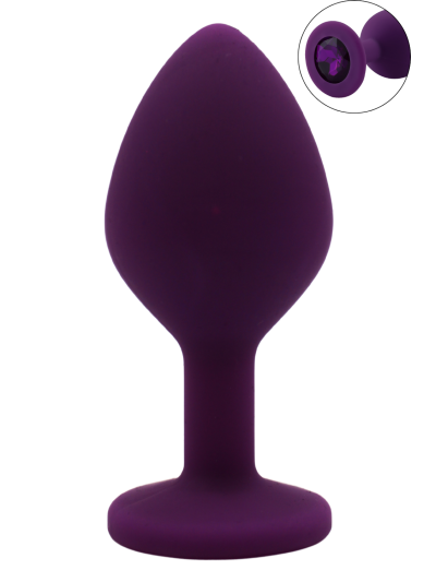 Plug bijou violet Medium PURPY 