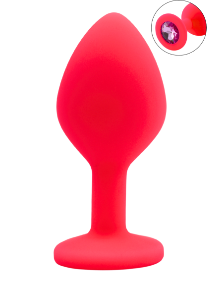 Plug bijou rose Medium PINKY 