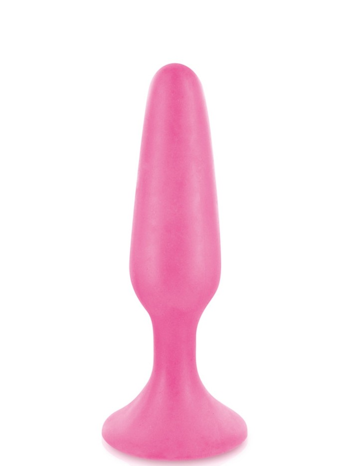 Plug anal ventouse rose court base large 