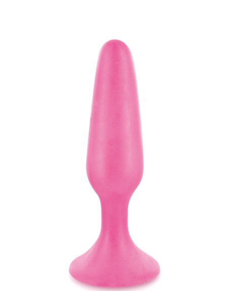 Plug anal ventouse rose court base large 