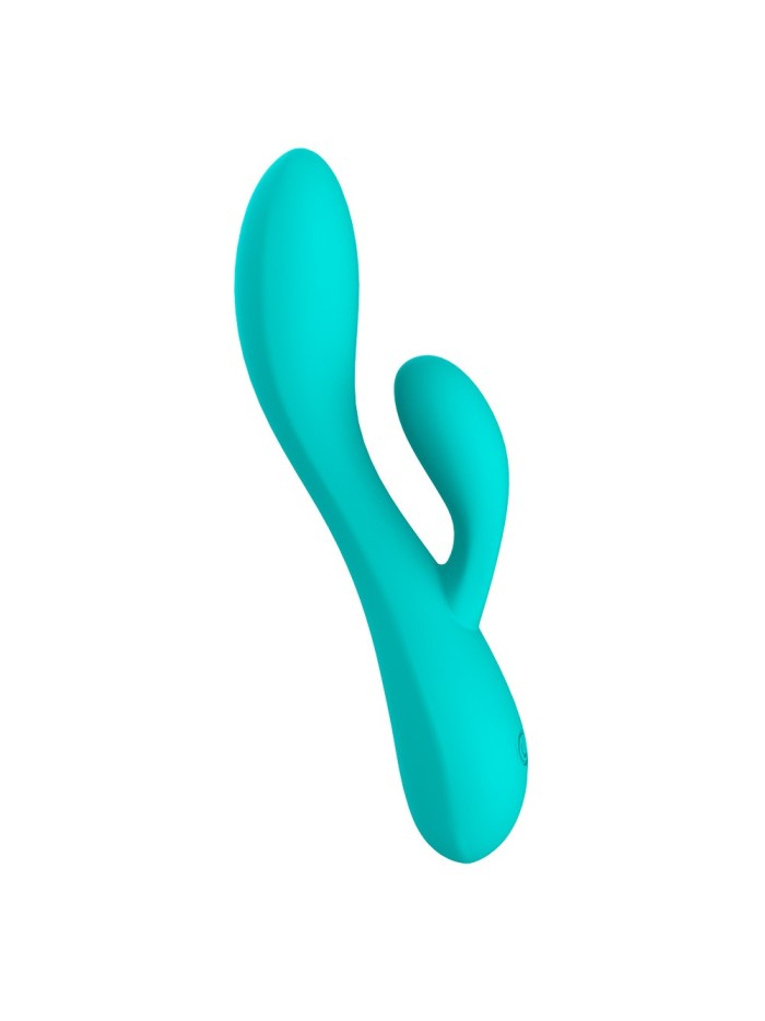 Vibromasseur rabbit USB turquoise NINA 