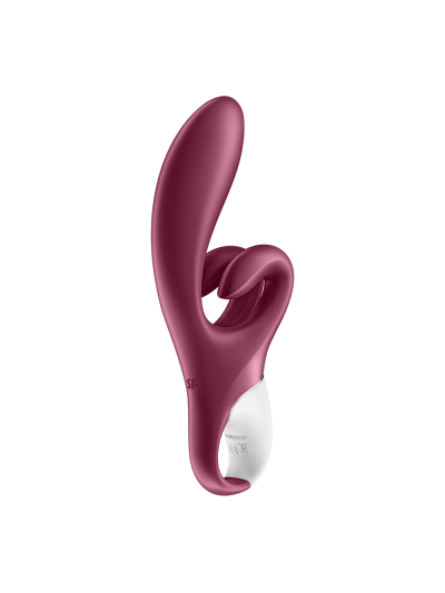 Vibromasseur rabbit point G rouge double stimulation clitoridienne Touch Me Satisfyer 