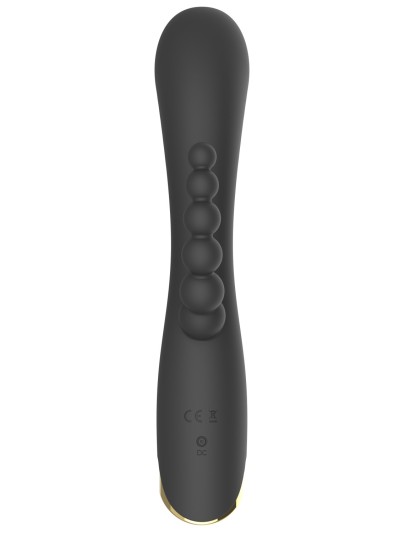 Vibromasseur triple stimulation très puissant noir USB 