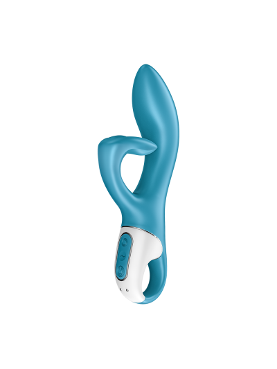 Vibromasseur rabbit bleu USB Embrace Me Satisfyer 