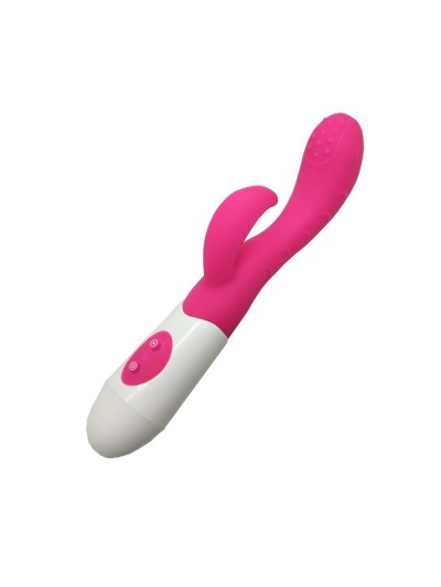 Vibromasseur Rabbit Rose avec picot de stimulation 