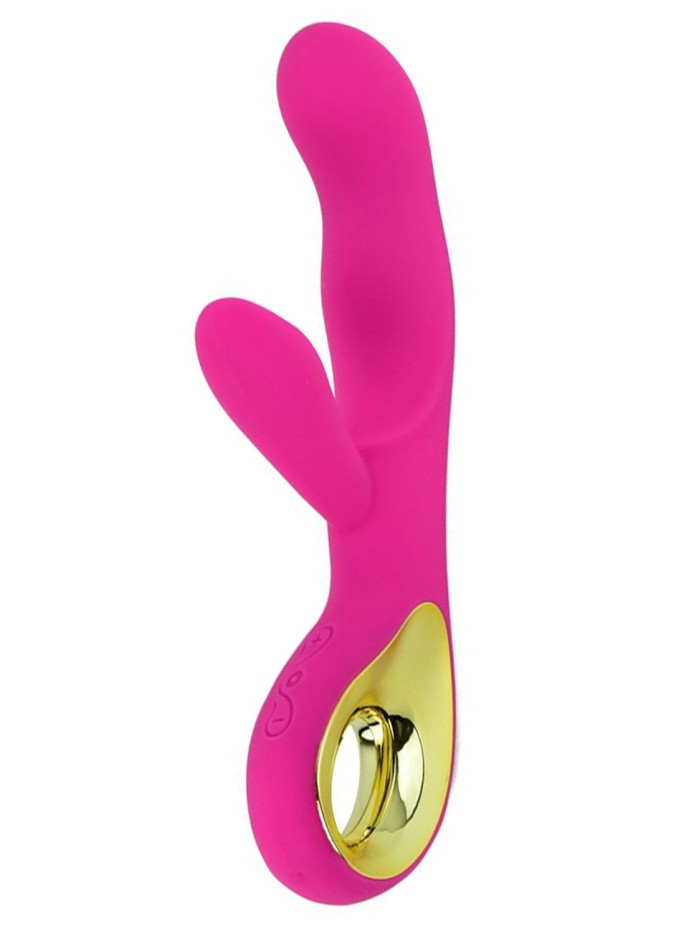 Vibromasseur rabbit USB rose point G 