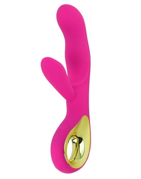 Vibromasseur rabbit USB rose point G 