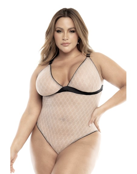 Body, grande taille, chair et noir 