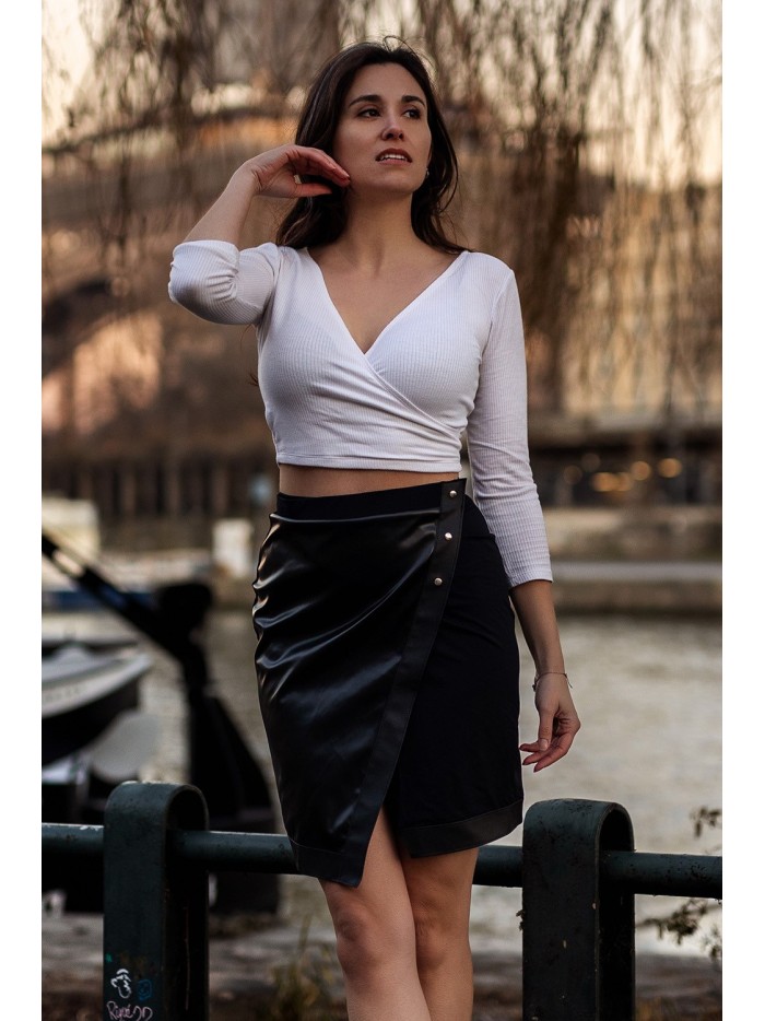 Jupe longue noire Frida 