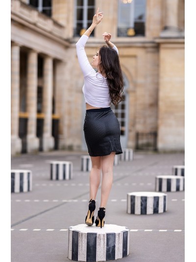 Jupe longue noire Omella 