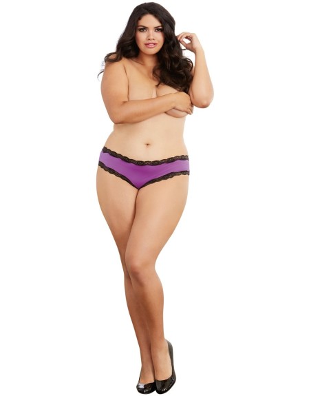 panty avec laçage sur l'arrière 