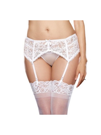 Porte jarretelles grande taille dentelle 3 couleurs disponibles 