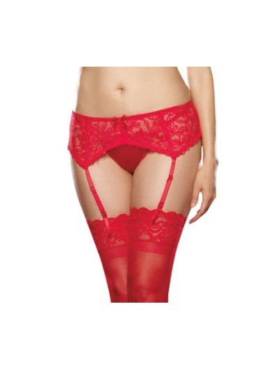 Porte jarretelles grande taille dentelle 3 couleurs disponibles 