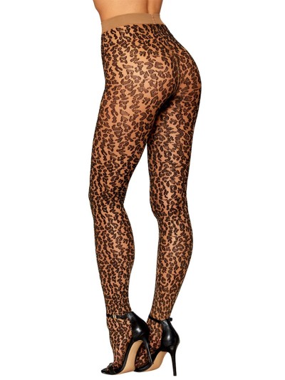 Collant imprimé Léopard 