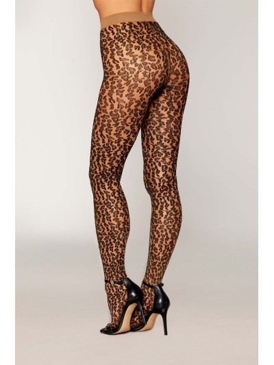 Collant imprimé Léopard 