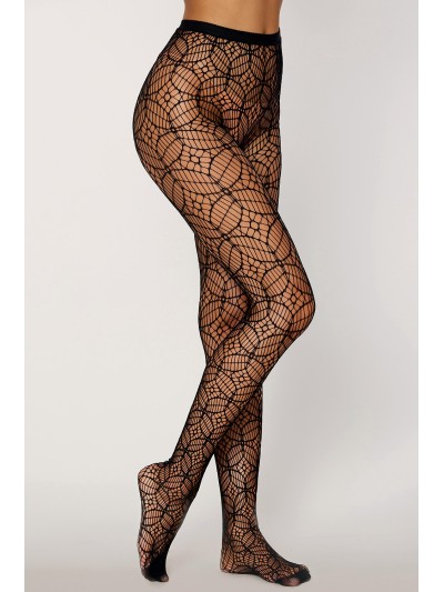 Collant fantaisie losange 