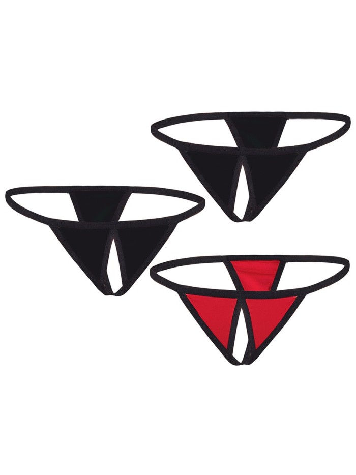 Lot de 3 strings ouverts 