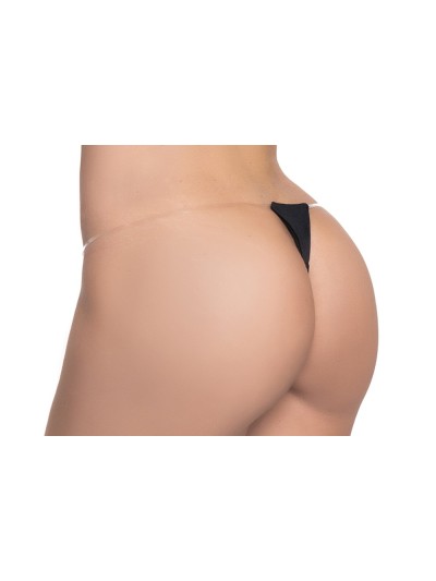 String minimaliste, lanières transparentes 