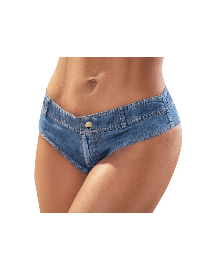 Micro short imitation jean 