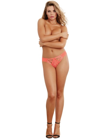 Panty avec laçage sur le devant  