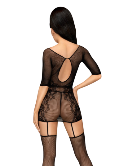Bodystocking fantaisie noir High stakes 