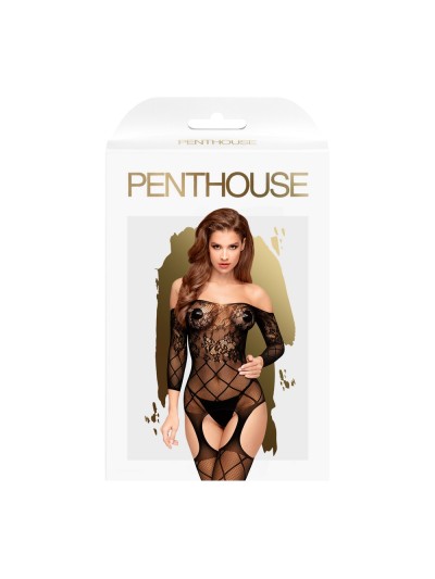 Bodystocking Noir Top-notch 
