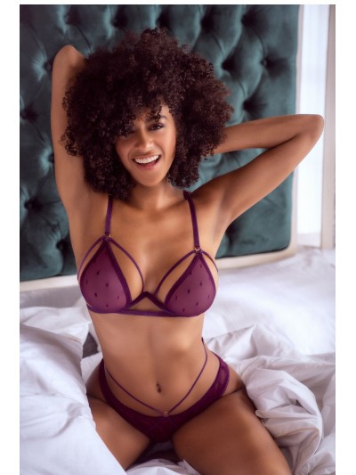 Ensemble 2 pièces couleur bordeaux 