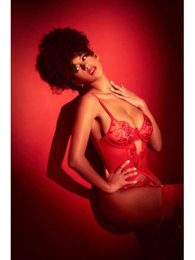 Ensemble 2 pièces rouge 