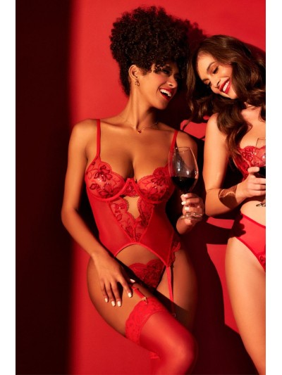 Ensemble 2 pièces rouge 