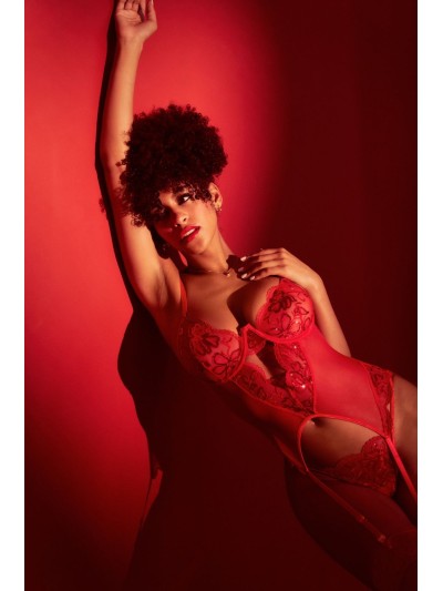 Ensemble 2 pièces rouge 