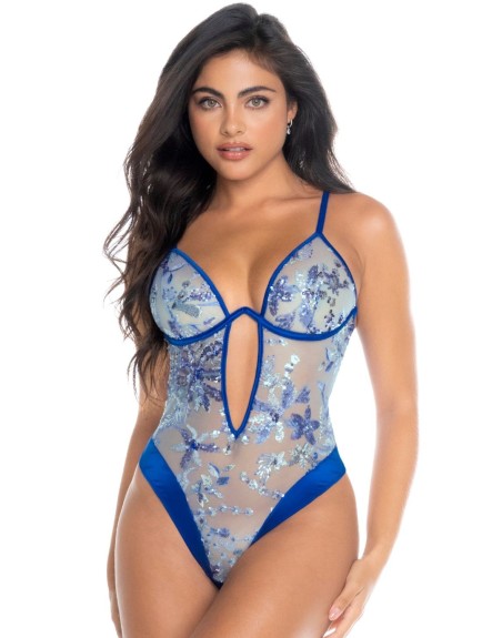 Body string bleu 