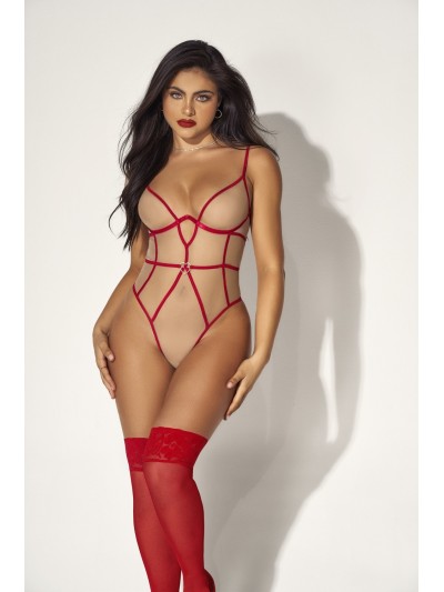 Body String chair et rouge  