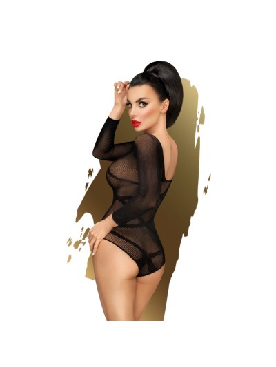 Body fantaisie noir manches longues High on love 