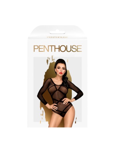 Body fantaisie noir manches longues High on love 