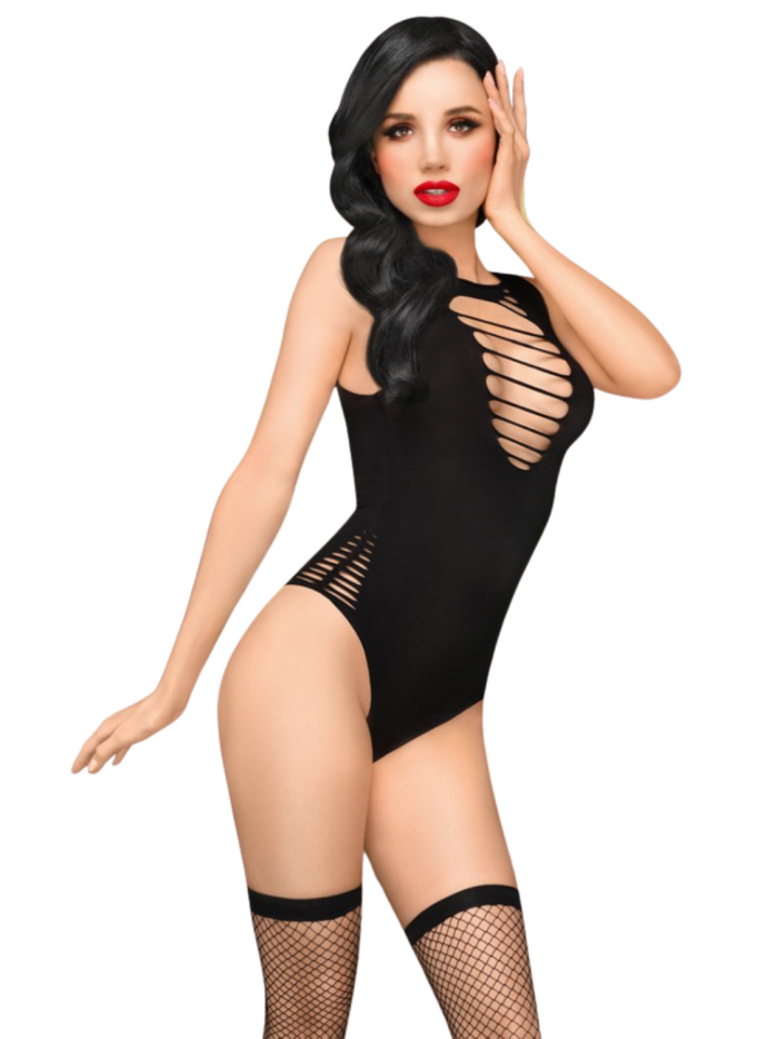 Body fantaisie noir Hotter than hell 