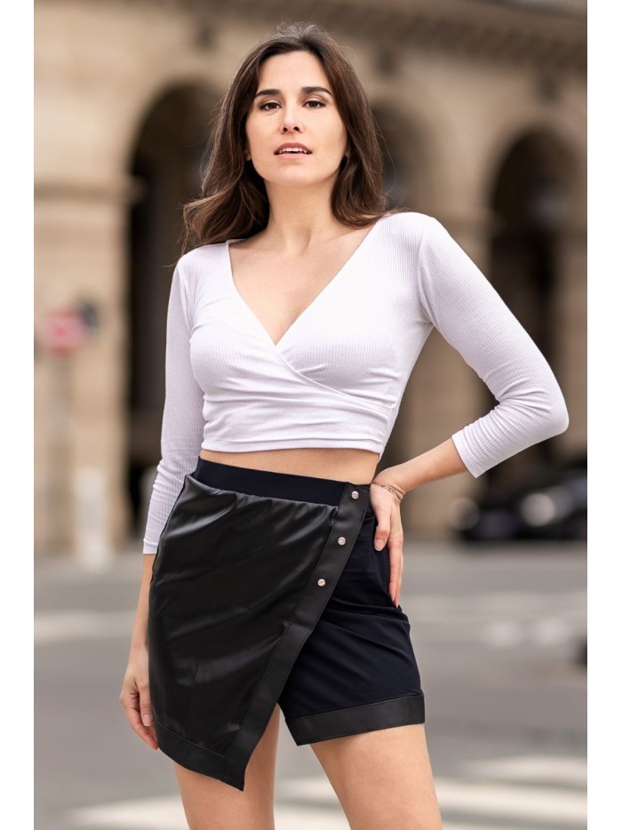 Jupe courte noire Mia 