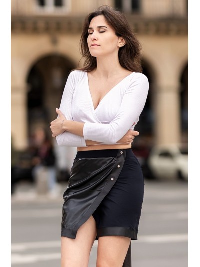 Jupe courte noire Mia 